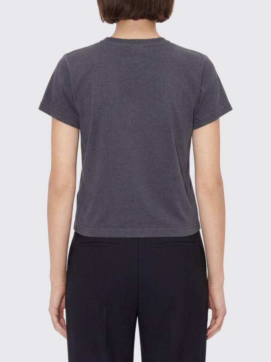 26SS 알렉산더 왕 반팔 티셔츠 4CC1261221 011 Black - ALEXANDER WANG