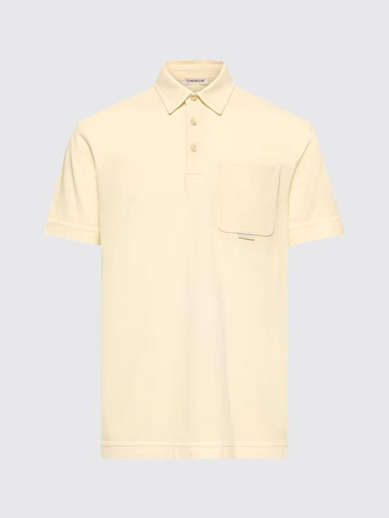 26SS 몽클레어 폴로 티셔츠 L10918A0001189BC7 12U Yellow