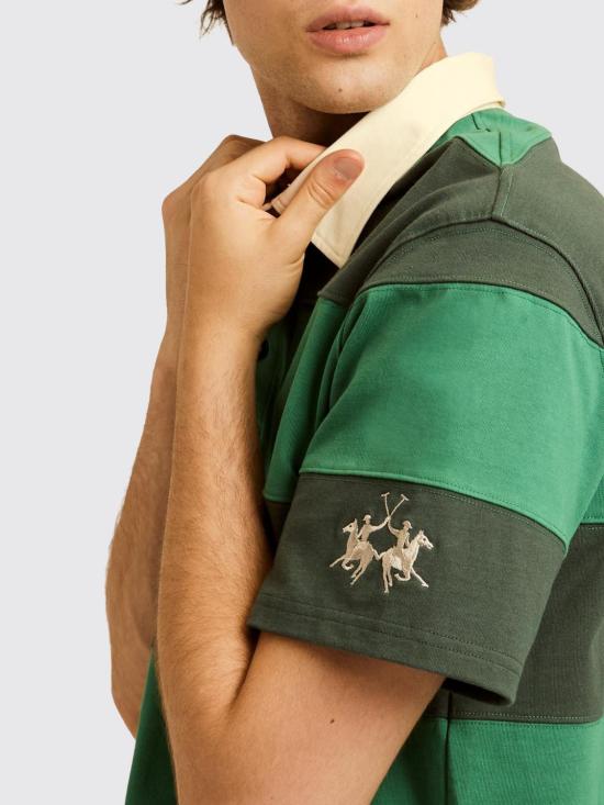 26SS 라 마티나 폴로 티셔츠 MCP015JS409 S3161 Forest Green - LA MARTINA