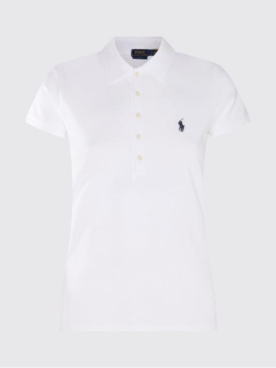 26SS 폴로 랄프로렌 폴로 티셔츠 211870245 001 White - POLO RALPH LAUREN