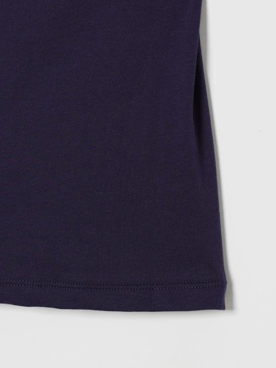 26SS [키즈] 모스키노 티셔츠 HZM058LAA03 40016 Navy - MOSCHINO