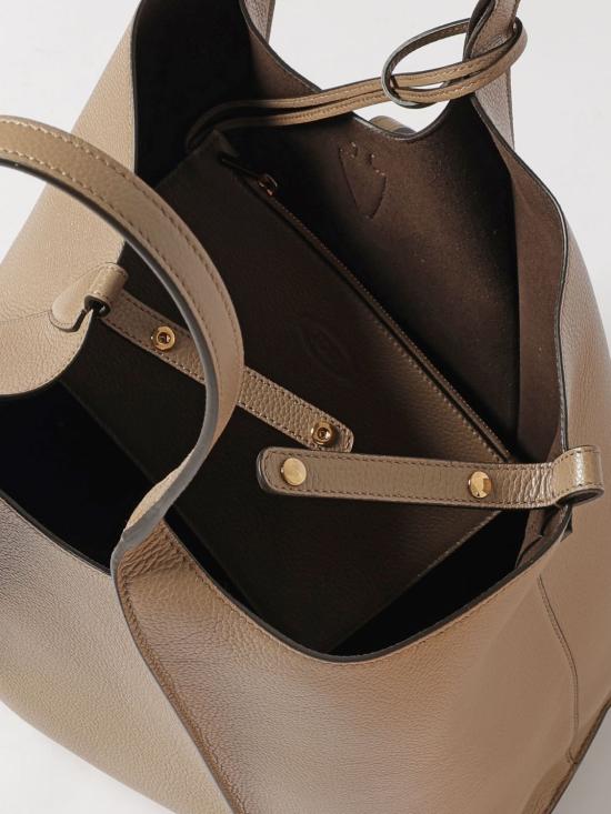 26SS 토즈 T 타임리스 쇼퍼 백 스몰 XBWTSBA0200XSO C413 Dove Grey - TODS