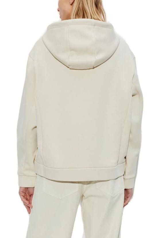 26SS 몽클레어 후드 티셔츠 8G00019899RB052 IVORY DOM - MONCLER