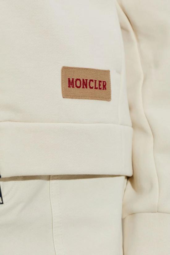 26SS 몽클레어 후드 티셔츠 8G00019899RB052 IVORY DOM - MONCLER