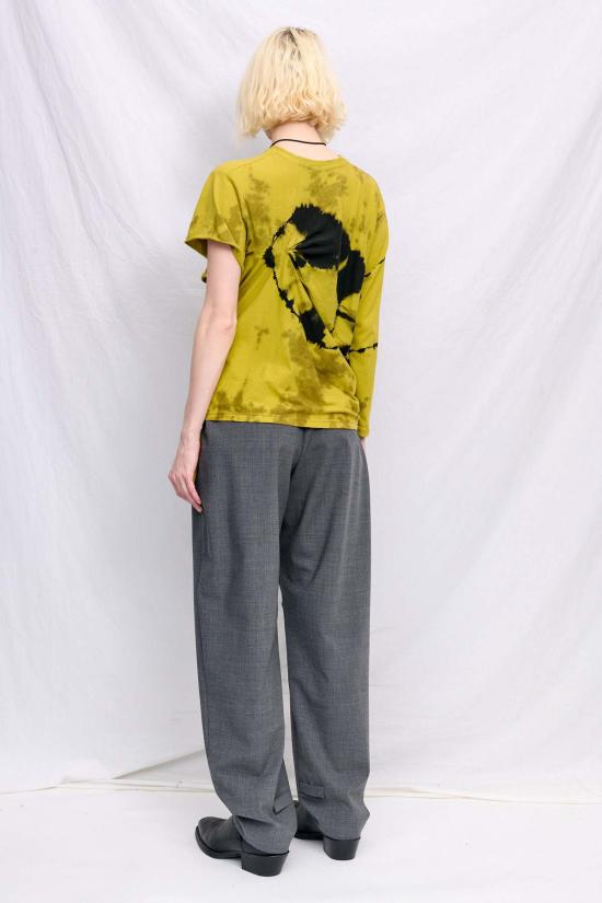  오토링거 긴팔 티셔츠 오톨린저 타이 다이 시프트 슬리브 탑 - OTTOLINGER