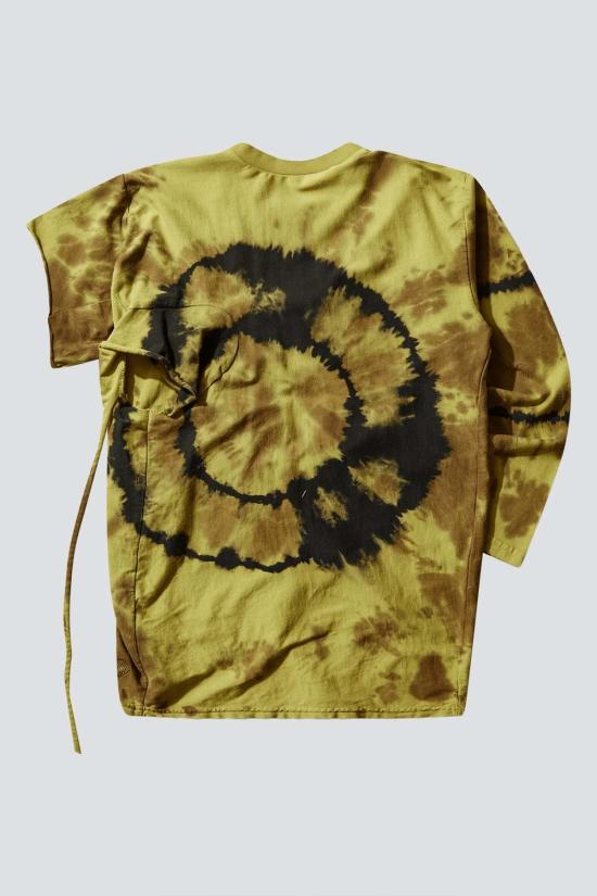  오토링거 긴팔 티셔츠 오톨린저 타이 다이 시프트 슬리브 탑 - OTTOLINGER