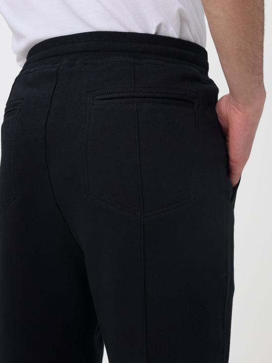 26SS 브루넬로 쿠치넬리 트레이닝/조거 팬츠 MW8633263GC101 BLACK DOM - BRUNELLO CUCINELLI