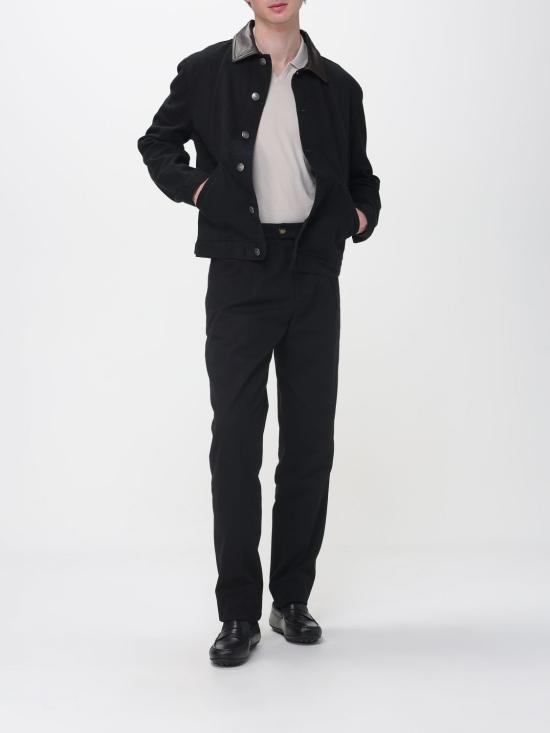 26SS 브루넬로 쿠치넬리 스트레이트 팬츠 M252DE1450C101 BLACK DOM - BRUNELLO CUCINELLI