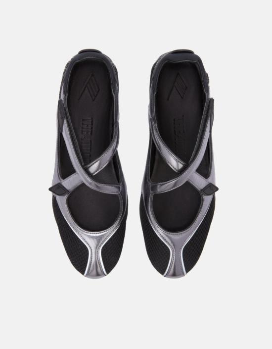 26SS 디 아티코 플랫 슈즈 250WSH00871MIX024AA 100 BLACK - THE ATTICO