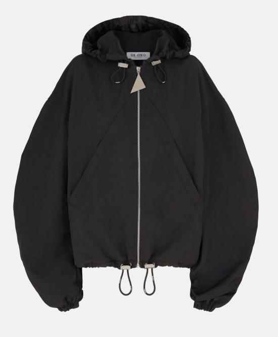 26SS 디 아티코 후드 티셔츠 260WCB00076PLL001AA 100 BLACK