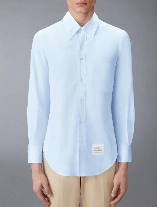 26SS 톰브라운 긴팔 셔츠 MWL001A03113 480 LIGHT BLUE - THOM BROWNE