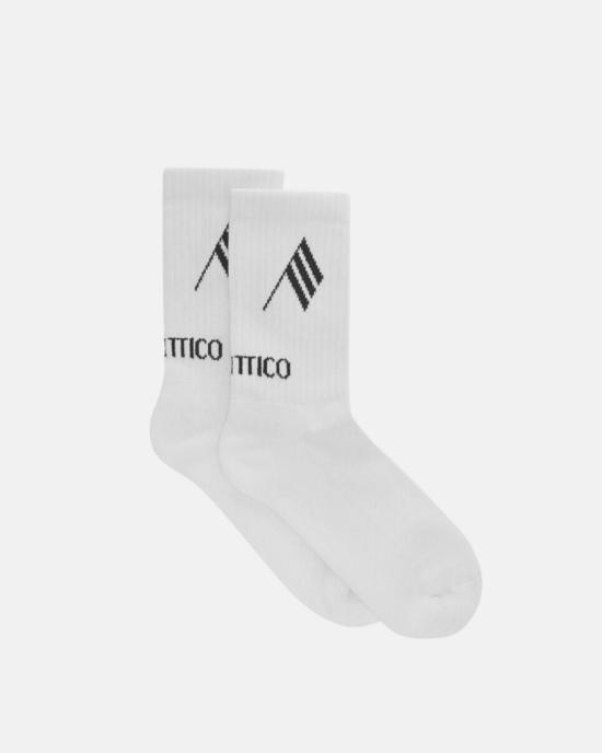 26SS 디 아티코 양말 260WAK00021CCC101AA 671 MILK BLACK