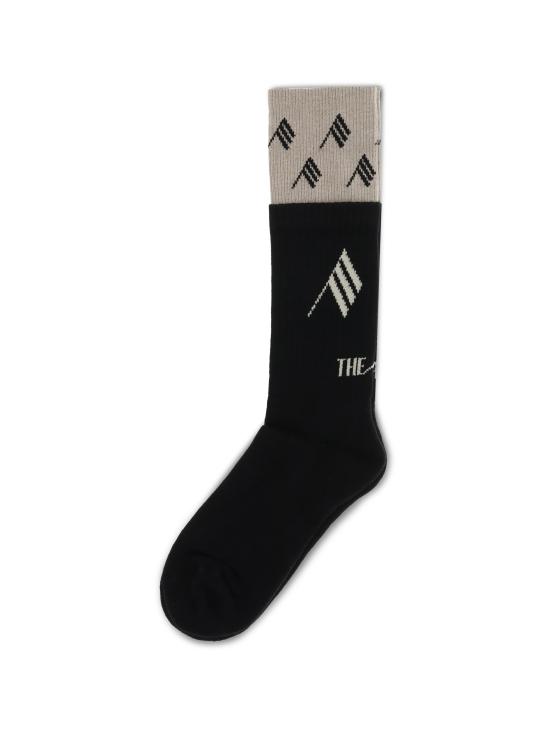 26SS 디 아티코 양말 260WAK00024CCC132AA 414 BLACK WHITE