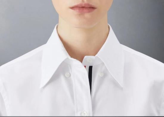 26SS 톰브라운 미디 원피스 FDS002E03113 100 WHITE - THOM BROWNE