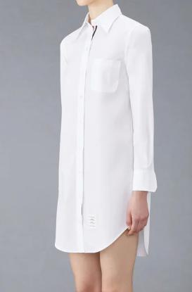 26SS 톰브라운 미디 원피스 FDS002E03113 100 WHITE - THOM BROWNE