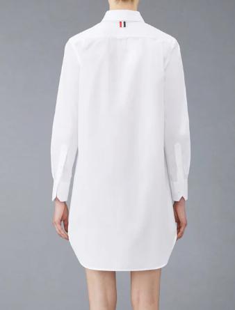 26SS 톰브라운 미디 원피스 FDS002E03113 100 WHITE - THOM BROWNE