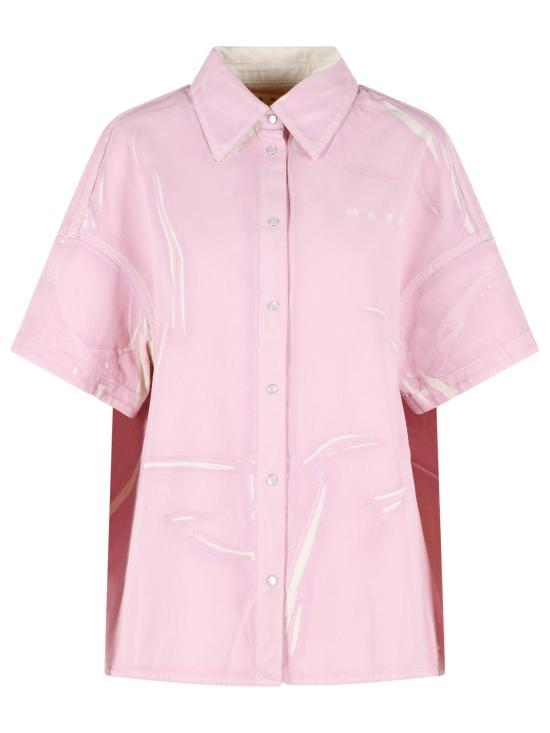 26SS 마르니 셔츠 CAJD0565A1 USCY64PRC13 Pink