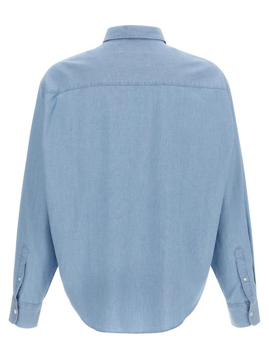 26SS 아미 긴팔 셔츠 HSH822CO0221484 Light Blue - AMI
