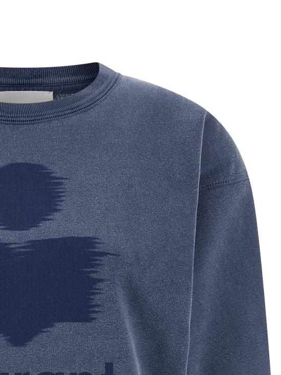 26SS 이자벨마랑에뚜왈 긴팔 티셔츠 SW0011FAC1M04E30IN Blue - ISABEL MARANT ETOILE