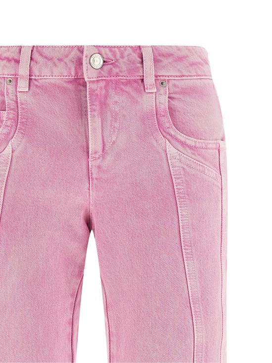 26SS 이자벨마랑에뚜왈 데님 팬츠 PA0671FAD1H02E40PK Pink - ISABEL MARANT ETOILE