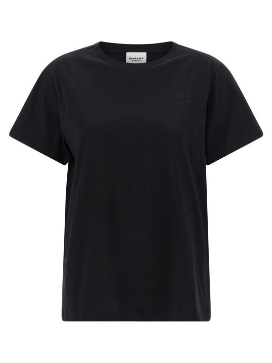 26SS 이자벨마랑에뚜왈 반팔 티셔츠 TS0070FAA1N98E01BK Black