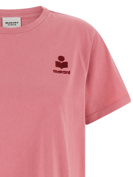 26SS 이자벨마랑에뚜왈 반팔 티셔츠 TS0070FAA1N98EBGGA Fuchsia - ISABEL MARANT ETOILE