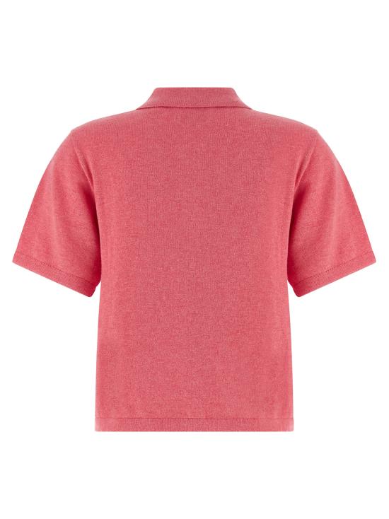 26SS 이자벨마랑에뚜왈 폴로 티셔츠 PU0849FAC1L17EBGGA Pink - ISABEL MARANT ETOILE