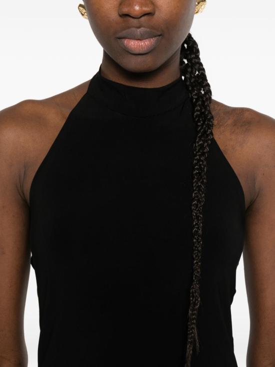 26SS 노마카말리 숏 원피스 KK4253PL058 001 Black - NORMA KAMALI