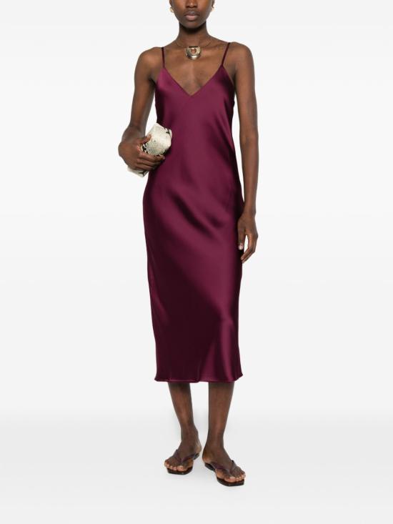 26SS 노마카말리 롱 원피스 ST4253SAB47 043 Purple - NORMA KAMALI