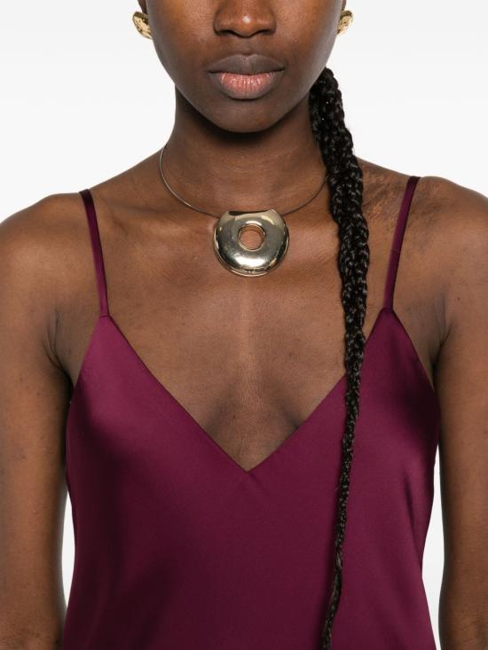 26SS 노마카말리 롱 원피스 ST4253SAB47 043 Purple - NORMA KAMALI