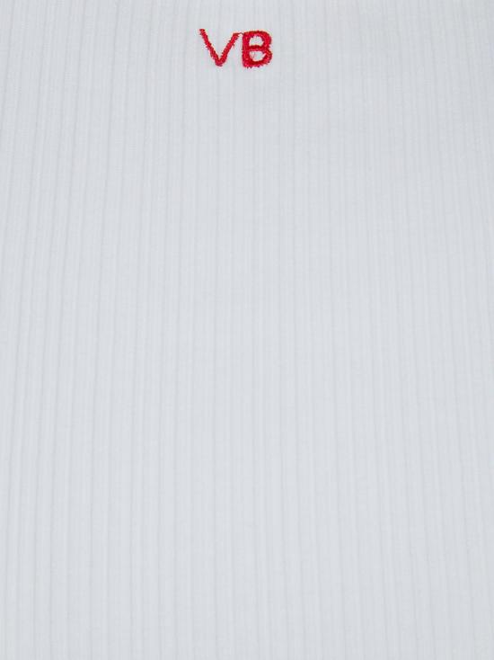 26SS 빅토리아 베컴 반팔 티셔츠 1126JTP 007081A 6 WHITE - VICTORIA BECKHAM