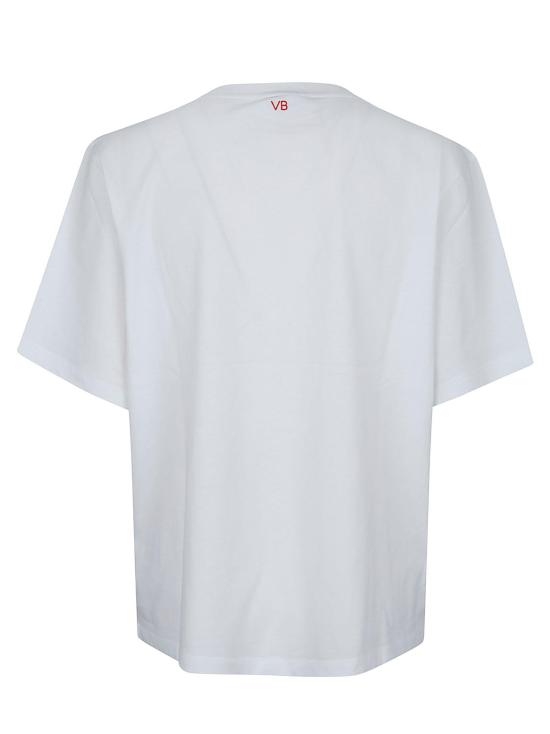 26SS 빅토리아 베컴 반팔 티셔츠 1126JTS 007232A 6 WHITE - VICTORIA BECKHAM