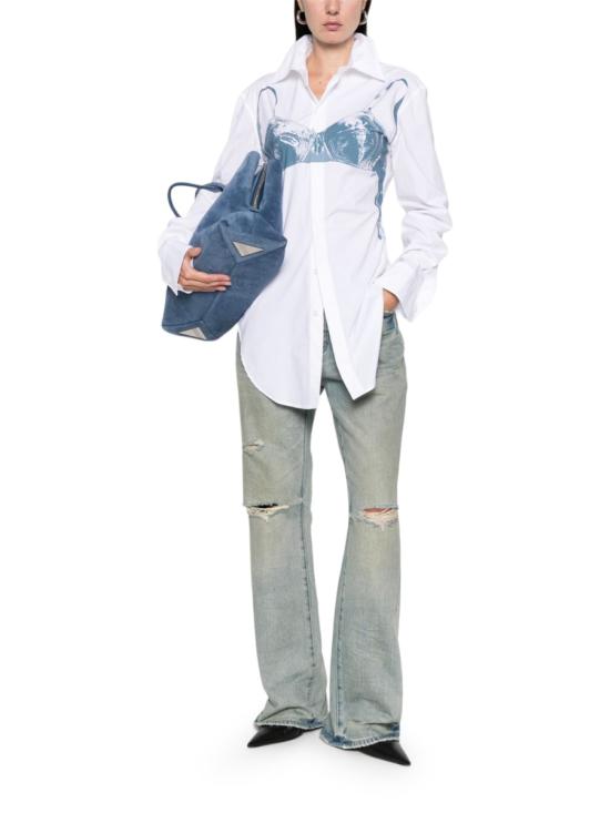 26SS 장 폴 고티에 셔츠 ST053 C07101102 WHITE - JEAN PAUL GAULTIER