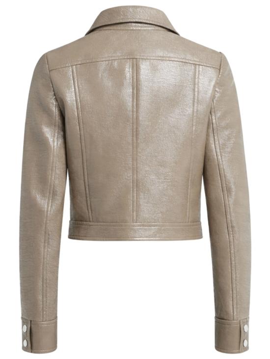 26SS 쿠레쥬 가죽 자켓 223CBL005 VY00141099 DOVE - COURREGES