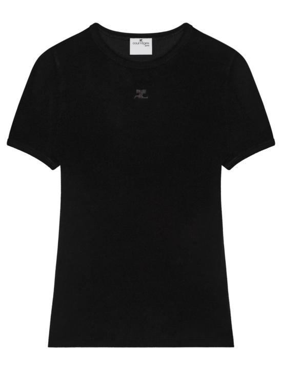 26SS 쿠레쥬 반팔 티셔츠 126JTS239 JS02649999 BLACK