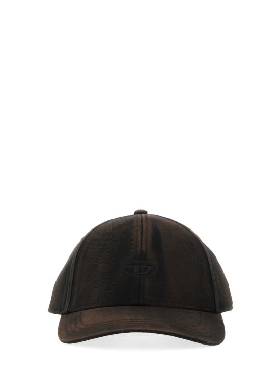 26FW 디젤 C-런 워시 베이스볼 캡 A11361 0BLAA9XX BROWN