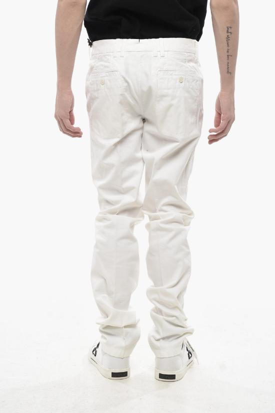  꼬르넬리아니 치노 팬츠 794EL5 7120167 028 White - CORNELIANI