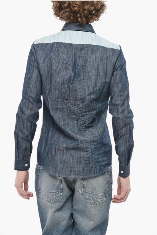  디스퀘어드2 데님 셔츠 W1774GD0305S22427470 Blue - DSQUARED2