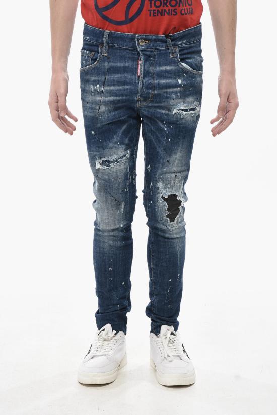  디스퀘어드2 데님 팬츠 S71LB1276S30872470 Blue