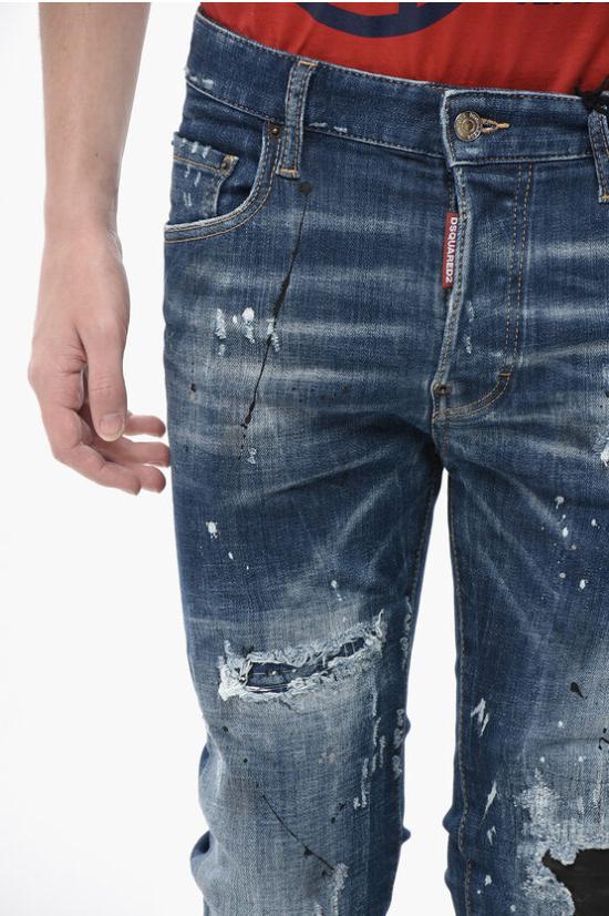  디스퀘어드2 데님 팬츠 S71LB1276S30872470 Blue - DSQUARED2