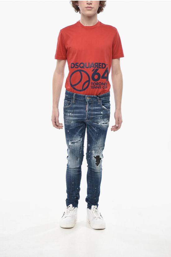  디스퀘어드2 데님 팬츠 S71LB1276S30872470 Blue - DSQUARED2