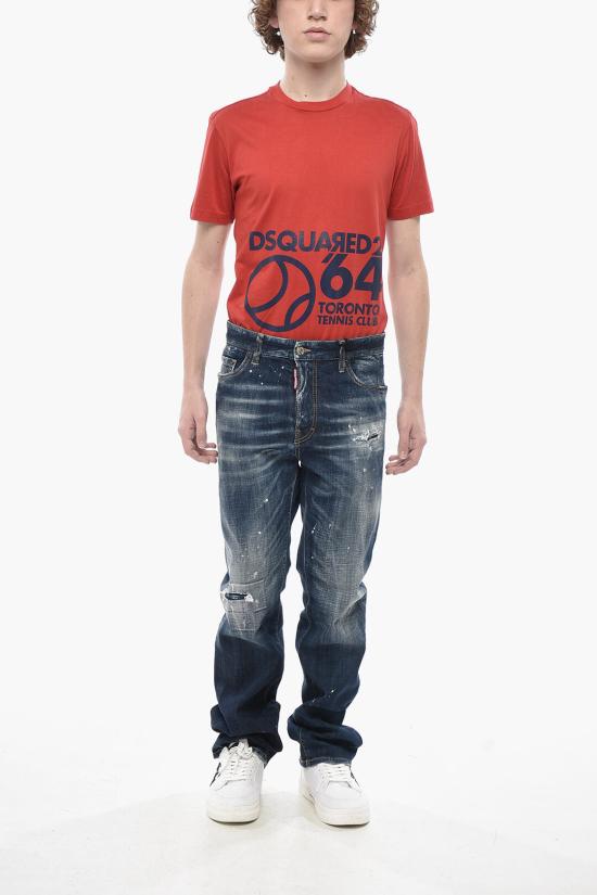  디스퀘어드2 데님 팬츠 S71LB1274S30664470 Blue - DSQUARED2