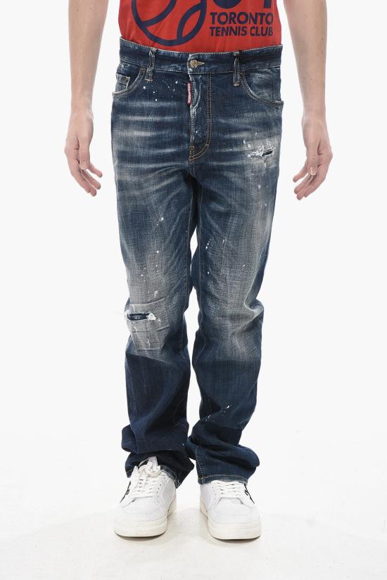  디스퀘어드2 데님 팬츠 S71LB1274S30664470 Blue