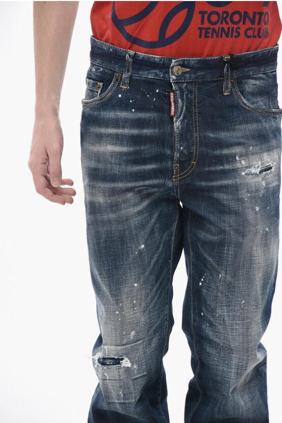  디스퀘어드2 데님 팬츠 S71LB1274S30664470 Blue - DSQUARED2