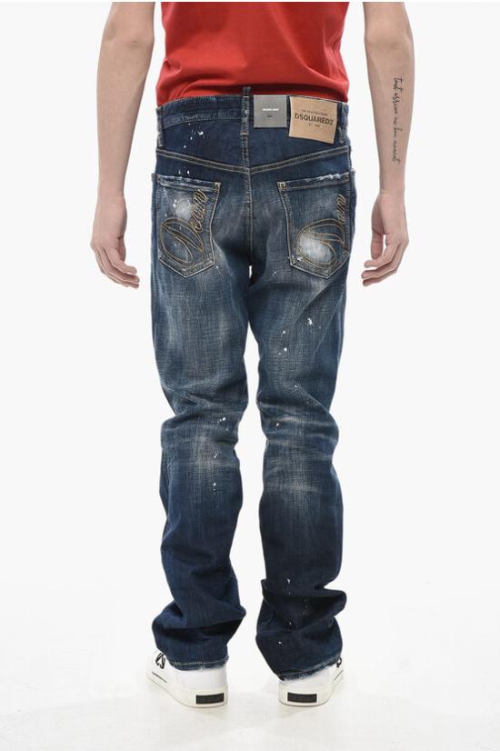  디스퀘어드2 데님 팬츠 S71LB1274S30664470 Blue - DSQUARED2