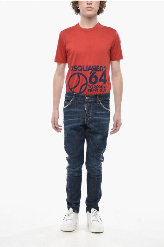  디스퀘어드2 데님 팬츠 S71LB1210S30342470 Blue - DSQUARED2