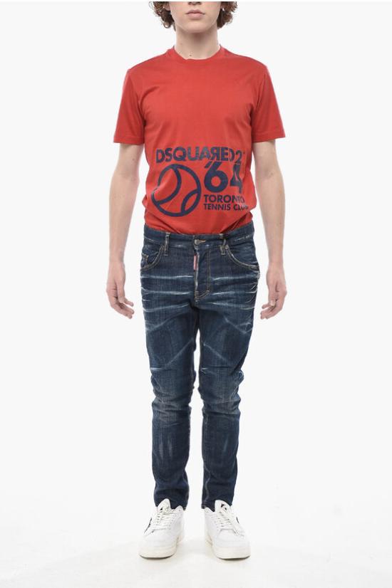  디스퀘어드2 데님 팬츠 S74LB1316 S30342 470 Blue - DSQUARED2