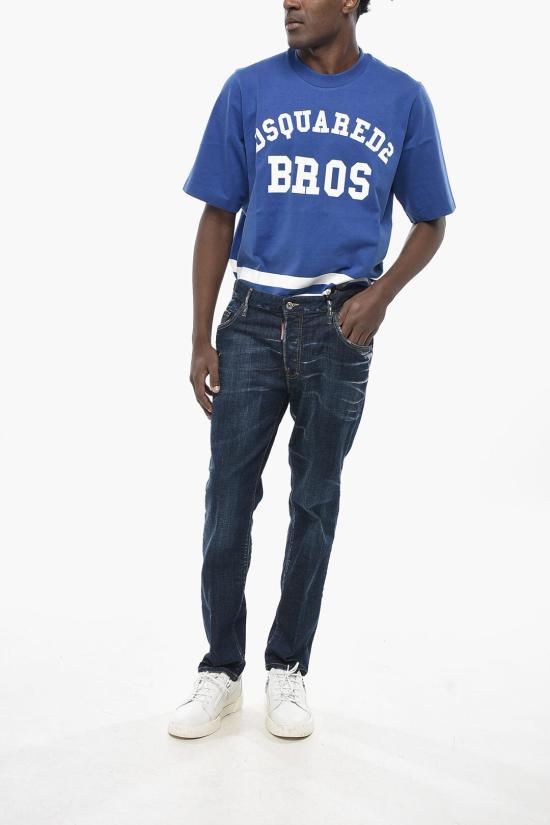  디스퀘어드2 데님 팬츠 S74LB1316 S30342 470 Blue - DSQUARED2