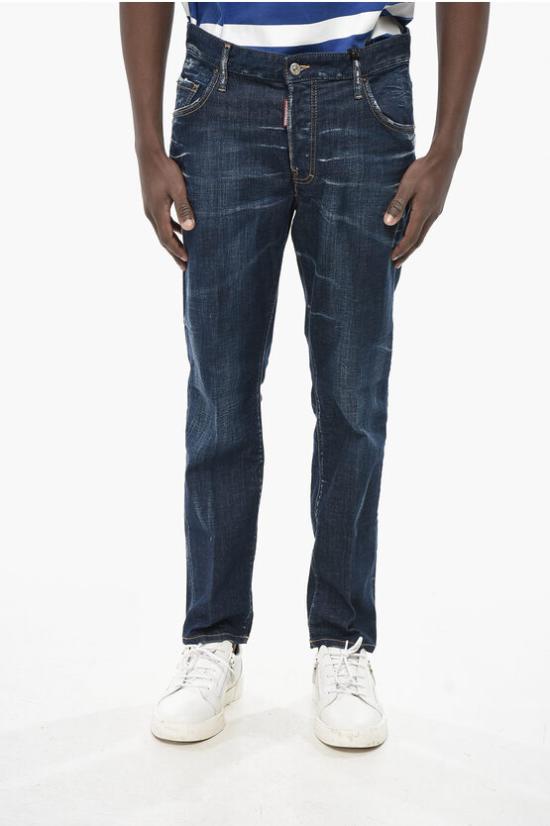  디스퀘어드2 데님 팬츠 S74LB1316 S30342 470 Blue - DSQUARED2