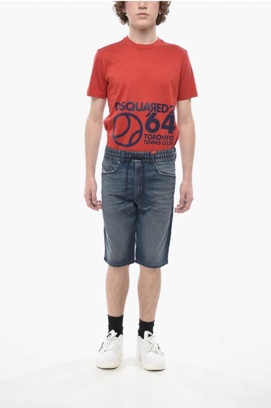  디젤 데님 숏팬츠 A09728068DV 01 Blue - DIESEL